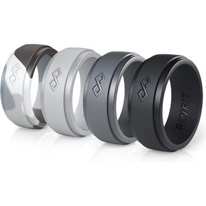 Silicone wedding ring for men